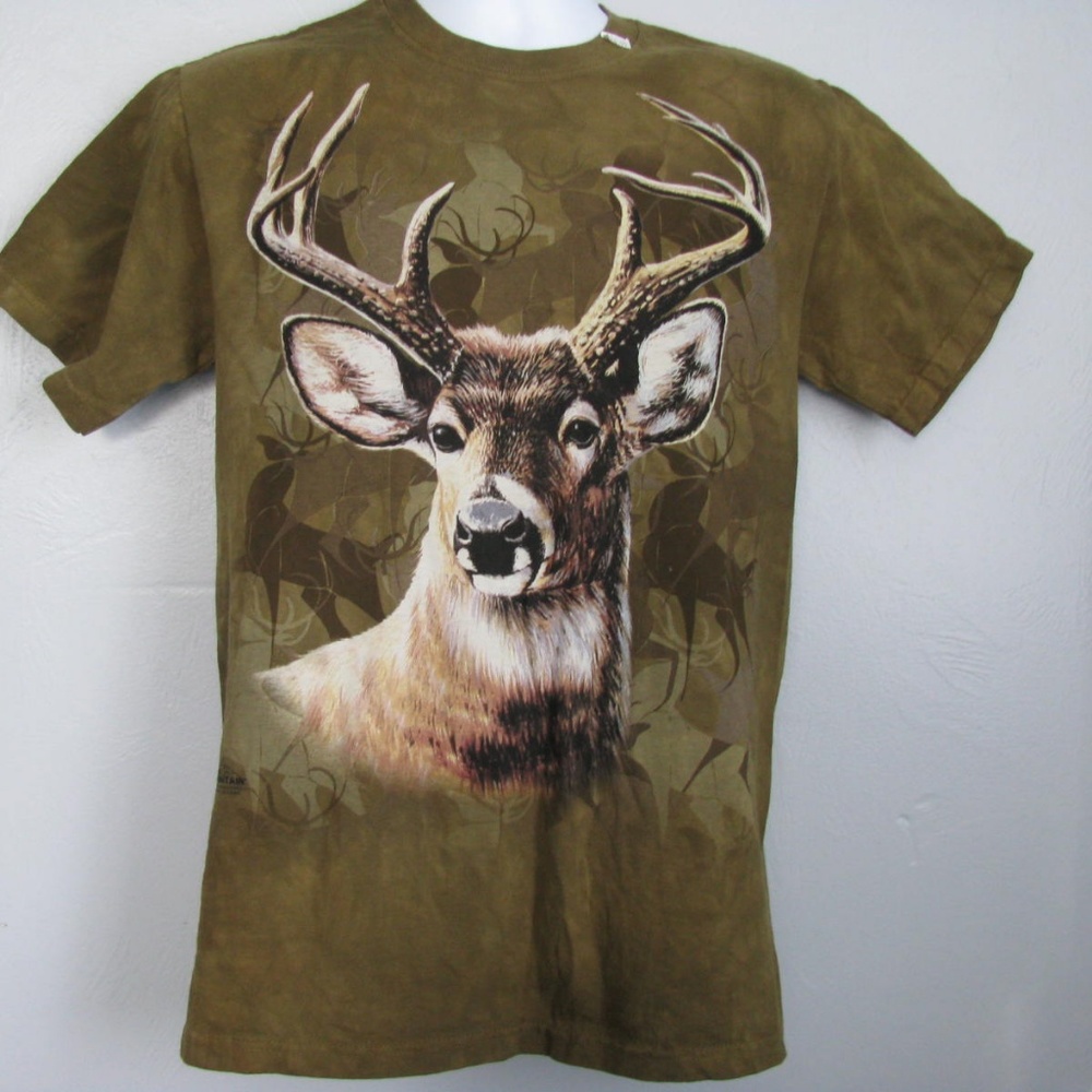 UNISEX T-SHIRT THE MOUNTAIN LIFE SIZE SMALL TOP - Picture 2 of 3